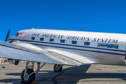 Dc3,  Lėktuvas,  Vintage,  Wenatchee,  Wenatchee Slėnis,  Pangborn,  Oro Uostas