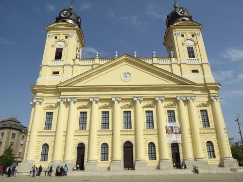 Debrecen Hungarian, Bažnyčia, Geltona, Didžioji Bažnyčia, Ekskursija, Miestas, Ekskursijos