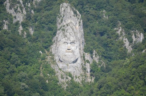 Decebalus,  Kalnų,  Rokas,  Skulptūra