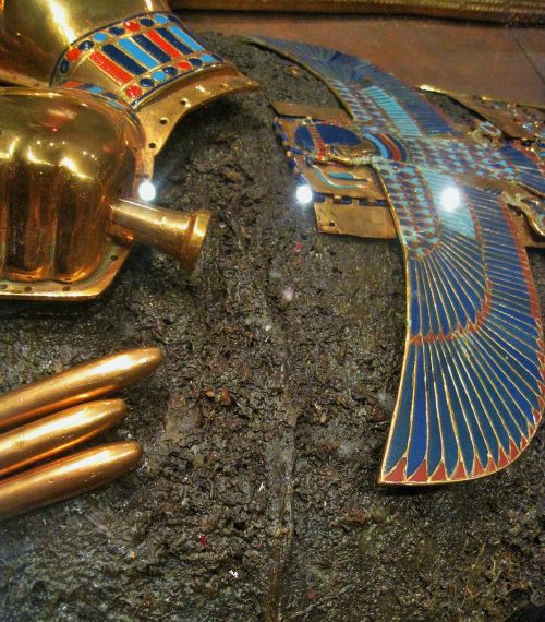 Mama,  Apdaila,  Auksas,  Spalvos,  Puikus,  Kopija,  Apdailos Detalė Tutankhamone