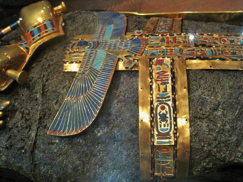 Mama,  Senovės,  Egyptian,  Kopija,  Apdaila Ant Tutankhamono Mamos
