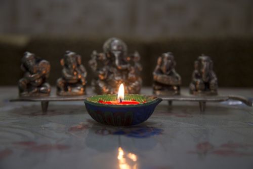Deepavali, Festivalis, Diwali, Pooja, Puja, Laimingas Diwali, Indijos, Lempa