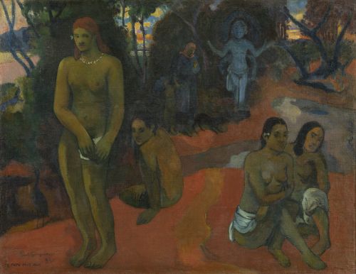 Iliustracijos,  Clip & Nbsp,  Menas,  Iliustracija,  Grafika,  Vintage,  Dažymas,  Gauguin,  Žmonės,  Patrauklūs Vandenys 1898 M