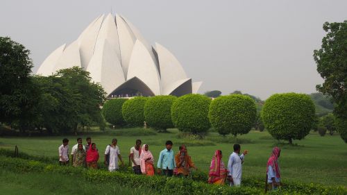 Delhi, Bahai, Religija, Šventykla, Indija, Lotosas, Architektūra, Paminklas, Bažnyčia