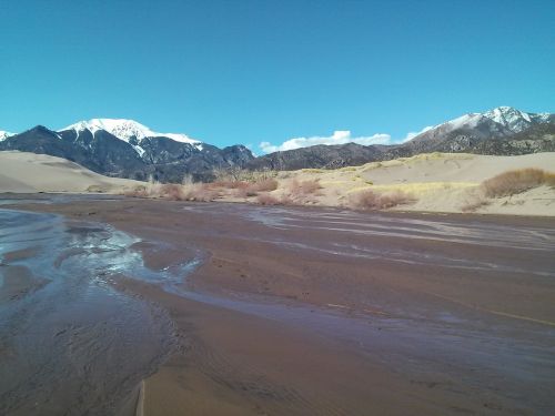 Dykuma, Smėlis, Upė, Kalnas, Colorado