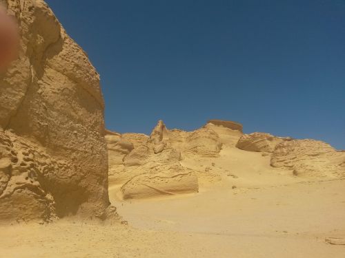 Dykuma, Egiptas, Smėlis