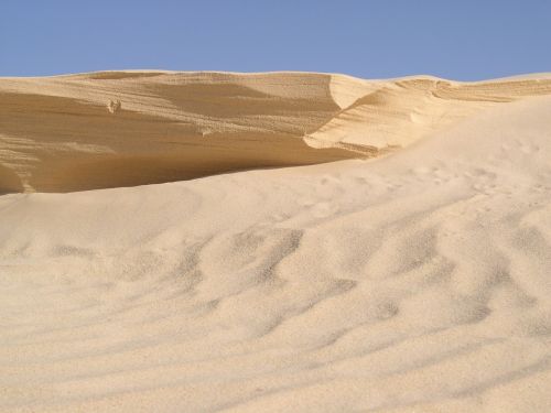 Dykuma, Kopos, Sahara, Smėlis, Tunisas