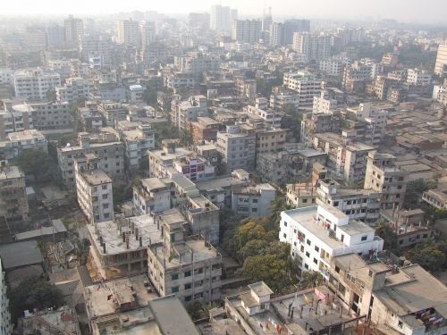 Dhaka Miestas, Pastatas, Miestas, Bangladešas, Daka