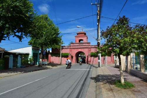 Dien Khanh, Citadelė, Fortifikacija, Vartai, Khanh Hoa, Vietnamas, Architektūra, Tvirtovė, Istorinis, Tvirtovė