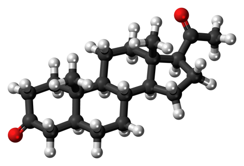 Dihidroprogesteronas,  Steroidas,  Hormonas,  Molekulė,  Modelis,  Chemija,  Junginys,  Atomai,  Klijavimas,  Tyrimai