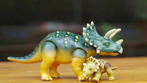 Dino, Tricerapto, Žaisti, Kopija, Dinozauras, Priešistoriniai Laikai, Playmobil