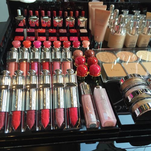 Kosmetika, Lūpų Dažai, Parduotuvė, Vitrina, Dior, Makiažas