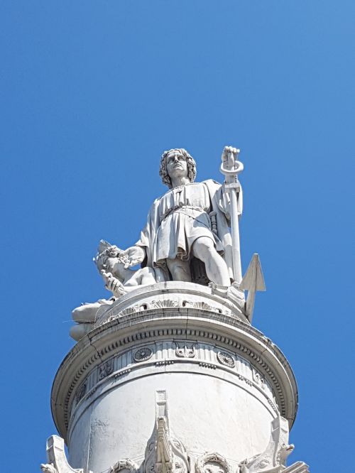 Atradimas, Kristupas Kolumbas, Genova P Principas, Statula, Italy, Genoa