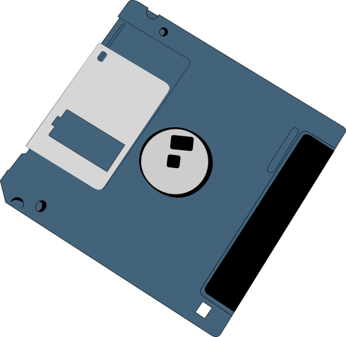 Diskas, Saugojimas, Kompiuteris, Informacija, Floppy, Diskette, Magnetinis, Atmintis, Technologija, Nemokama Vektorinė Grafika