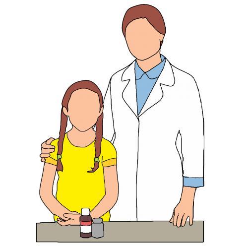 Gydytojas, Klinika, Vaikas, Mergaitė, Maža Mergaitė, Patikrinti, Medicina, Medicininė Priežiūra