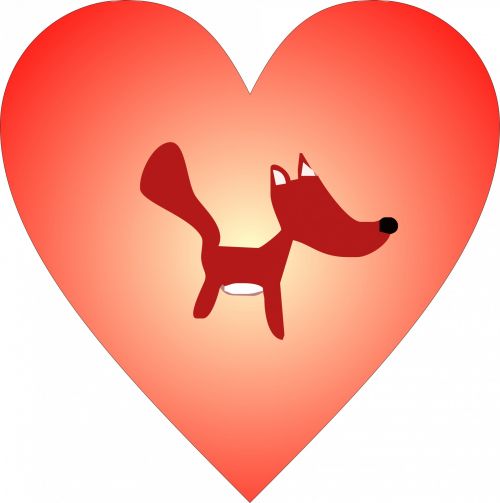 Širdis,  Šuo,  Naminis Gyvūnėlis,  Šunys,  Meilė,  Draugystė,  Valentine,  Diena,  Šuniukų Širdis