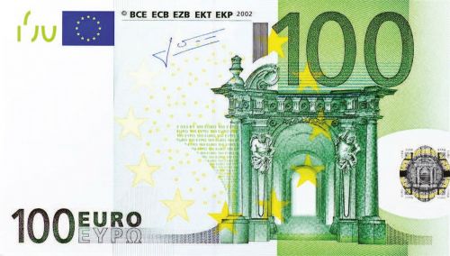Dolerio Kupiūra, 100 Eurų, Pinigai, Banknotas