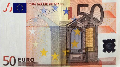 Dolerio Kupiūra, Euras, Pinigai, Valiuta, Sąskaitos, Popieriniai Pinigai