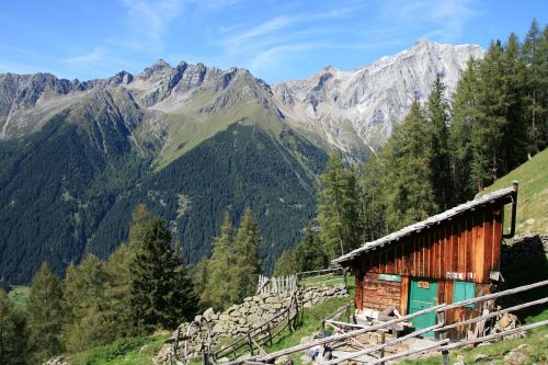 Dolomitai, South Tyrol, Alm, Kalnas Sunkus, Kraštovaizdis, Alpių Panorama, Namelis, Alpinizmas, Kalnai