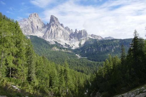 Dolomitai, Italijos Alpės, Kalnas, Italy, Gamta, Žalias, Peizažas, Alpių