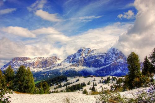 Dolomitai, Kalnai, Italy, South Tyrol, Alpių, Vaizdas, Gamta, Panorama, Kraštovaizdis, Rokas, Alpių Panorama, Žygiai, Alm, Vasara, Debesys, Dangus, Unesco Pasaulio Paveldas, Mėlynas, Žygis, Šventė, Turizmas, Kalnų Peizažas