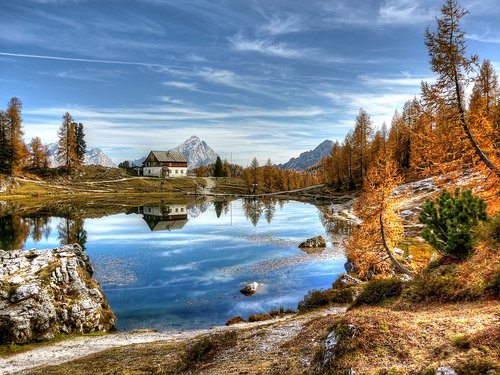 Dolomitai,  Kalnai,  Italija,  Alpine,  Pobūdį,  Peržiūrėti,  Kraštovaizdis,  Alpių Panorama,  Belluno,  Alm,  Lago Federa,  Dangus,  Panorama,  Ežeras,  Žygiai