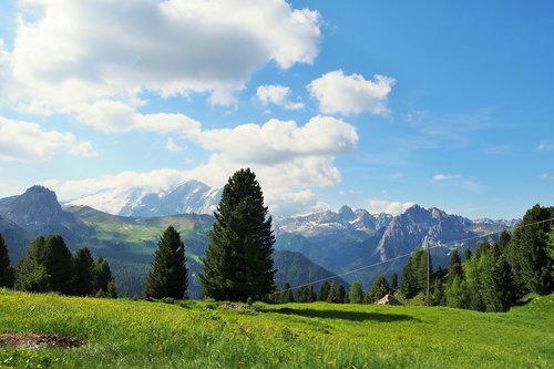 Dolomitai,  Kalnai,  Gamta