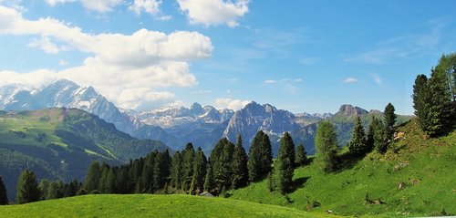 Dolomitai,  Kalnai,  Gamta