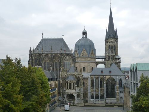 Dom, Aachen, Bažnyčia, Pasaulinis Paveldas, Fasadas, Architektūra, Aachen Katedra