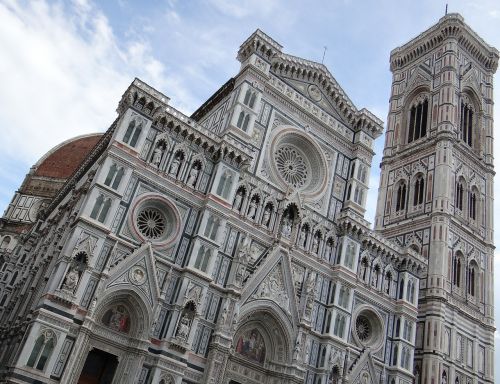 Dom, Florencija, Italy, Toskana, Kampanelis, Renesansas, Meno Kūriniai, Pastatas, Architektūra
