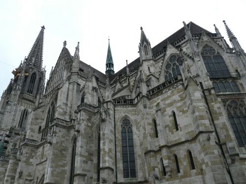 Dom, Bažnyčia, Regensburgo Katedra, Katedra, Patero Katedra, Regensburgas, Gotika, Gotikos Architektūra, Architektūra, Pastatas