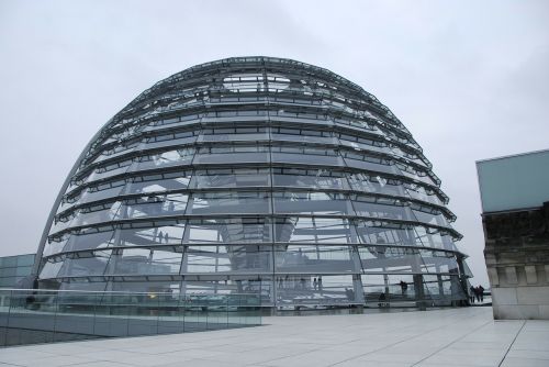 Kupolas, Stiklas, Architektūra, Šiuolaikiška, Parlamentas, Berlynas