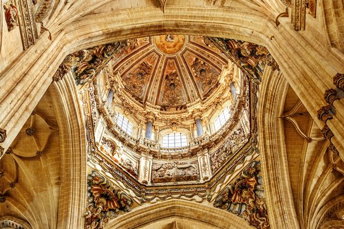 Kupolas,  Katedra,  Salamanca,  Architektūra,  Bažnyčia,  Gotika,  Menas