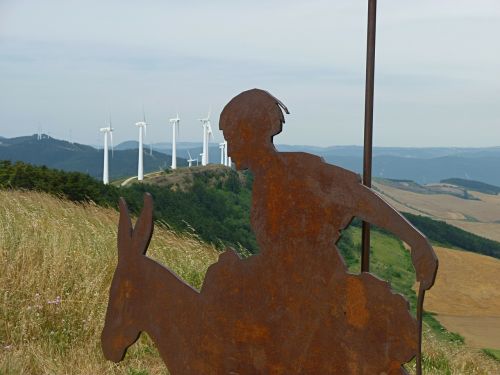 Don Quixote, Vėjo Malūnai, Vėjo Energija, Don Quijote, Vėjas, Jakobsweg, Ispanija