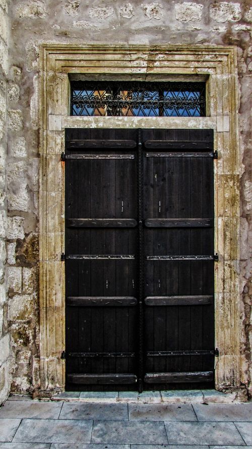 Durys, Senas, Amžius, Medinis, Bažnyčia, Kipras, Paralimni