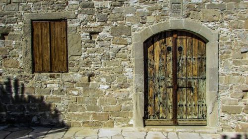 Durys, Langas, Medinis, Senas, Siena, Įėjimas, Bažnyčia, Tradicinis, Architektūra, Kipras
