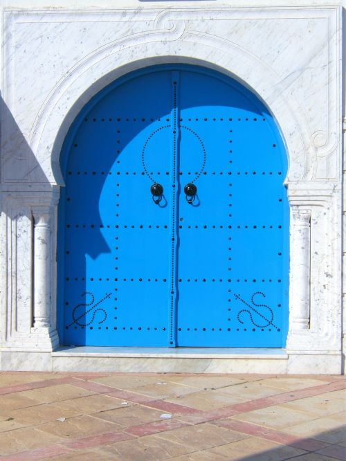 Durys, Mėlynas, Gražus