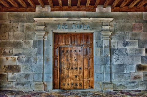 Durys, Įėjimas, Mediena, Bažnyčios Įėjimas, Pierre