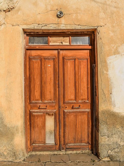 Durys, Senas, Medinis, Senos Durys, Įėjimas, Architektūra, Vartai, Amžius, Kaimas, Kipras