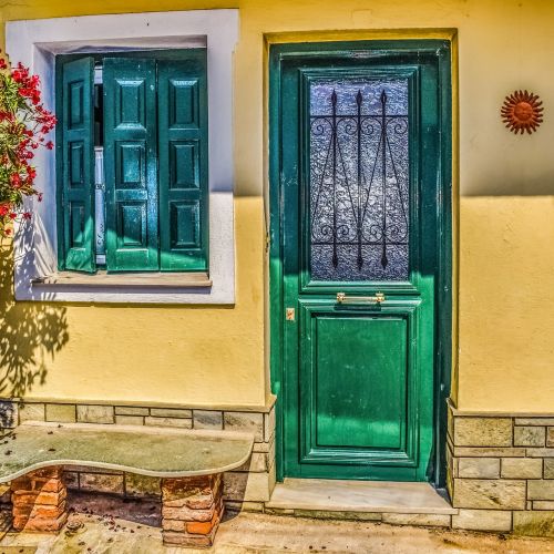 Durys, Langas, Mediena, Namas, Architektūra, Įėjimas, Gyvenamasis, Vintage