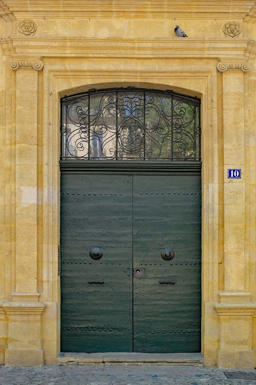 Durų,  Mediena,  Įėjimas,  Duris,  Namas,  Namai,  Senovės,  Visą,  Eksterjero,  Architektūra,  Aix-En-Provence,  Prancūzija,  Europa