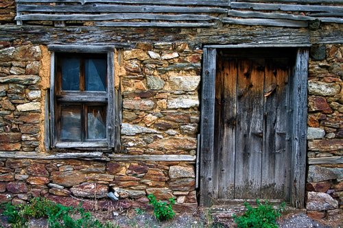 Durų,  Langai,  Namas,  Architektūra,  Pastatas,  Įėjimas,  Metai,  Fasadas,  Mėlyna,  Eksterjero,  Kolapso,  Amžius,  Atsisakyta,  Suskirstytas,  Kaimas