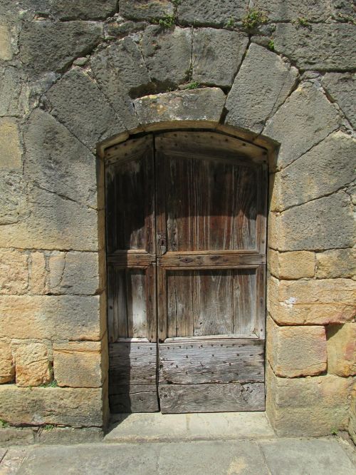 Durys, Sarlat, France, Perigord, Viduramžių, Istorinis, Katedra