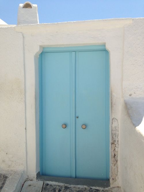 Durys, Gražios Durys, Santorini
