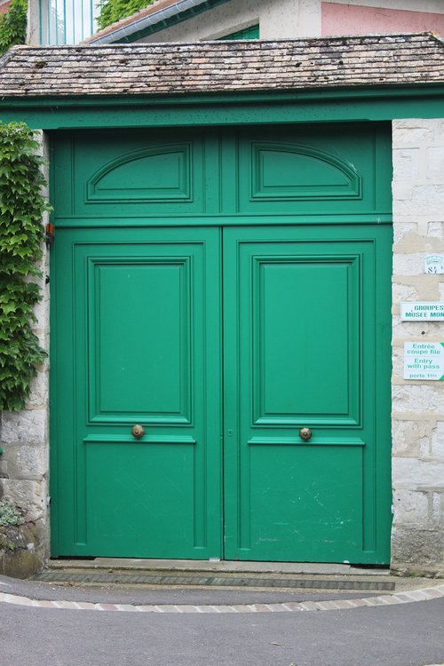 Durų Prancūzija,  Durų Žalia,  Mediena,  Durys