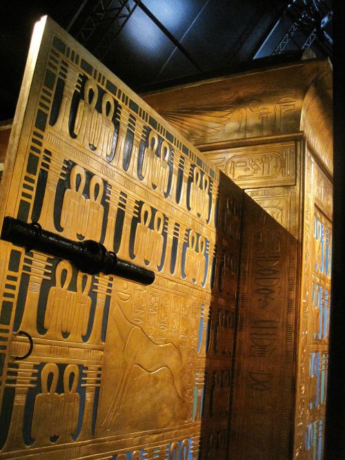 Šventykla,  Auksas,  Kopija,  Karalius,  Tutankhamun,  Egipto Šventovės Duris