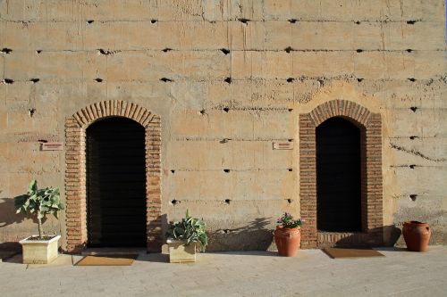 Durys, Marokas, Arabiškas, Geometrinis, Modelis, Įėjimas, Architektūra, Senas, Pastatas