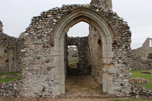 Durų, Portalas, Arka, Piliakalnis, Norfolk, Anglija