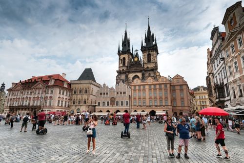 Centro, Senamiestis, Prague, Čekijos Respublika Moravijoje, Miestas, Istorinis Senamiestis, Architektūra, Namai