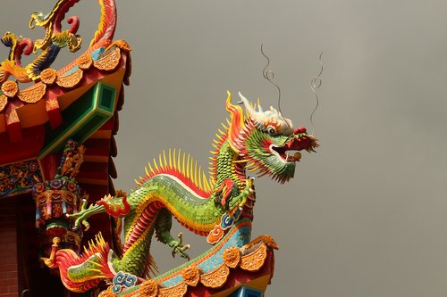 Drakonas,  Taivanas,  Kinijos,  Kinų Šventykla,  Hualien
